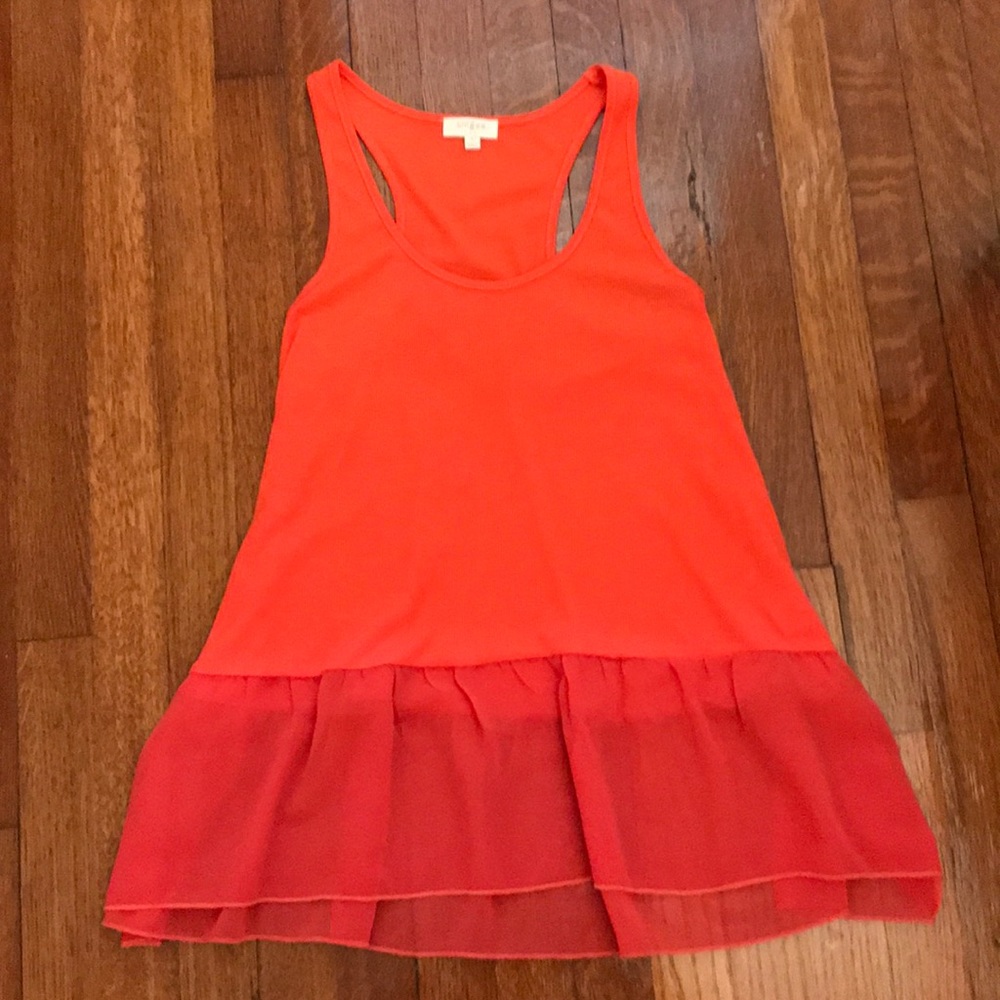 Umgee bright orange blouse